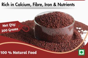 Mr.Green - Sprouted RAGI Powder | Pack of 200 Grams |  Porridge Mix For Kids | No Flavor & Preservatives | 100% Homemade Food for 6+ Months Babies