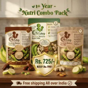 Nendram Banana Nutri Combo Pack (1+ Year to all Age Kids) 200g Per Pack
