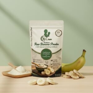 Nendram Raw Banana Powder (100% Pure) | Mom-Trusted Food | (6+Months) 250g (Starter Pack)